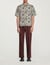Oversized overhemd met print