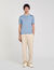 Tricot poloshirt met korte mouwen