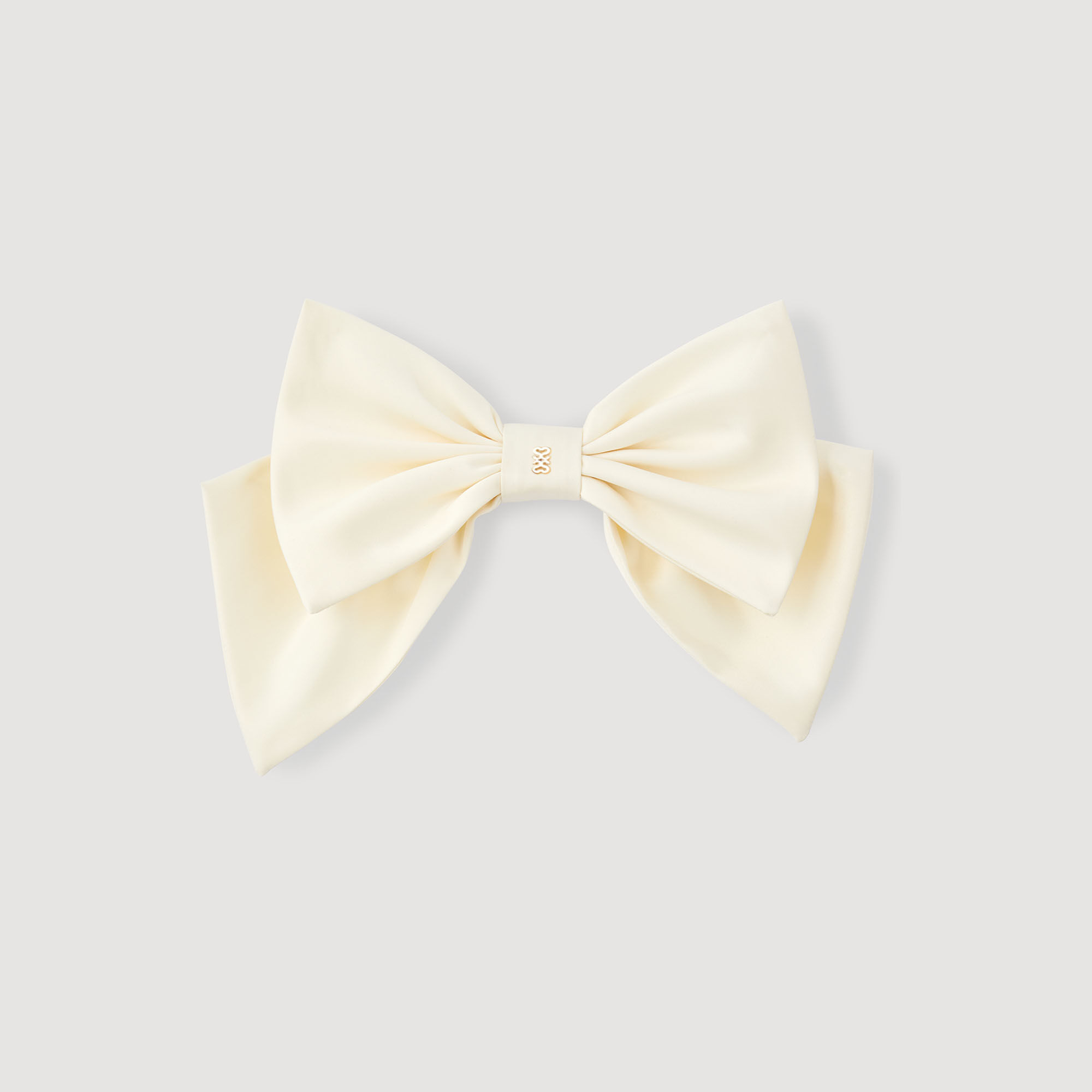 Gesatineerde strik barrette