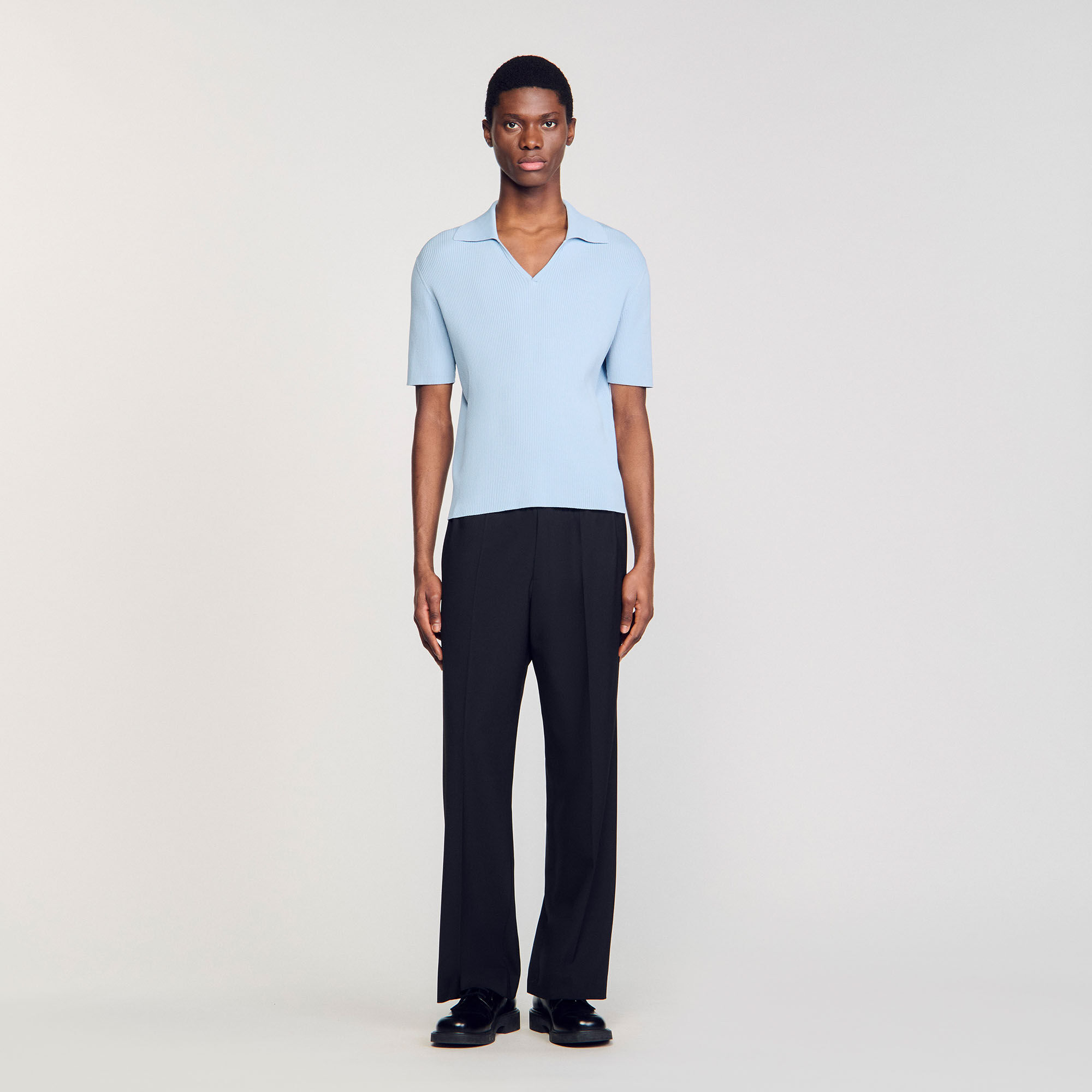 Polo ribgebreid