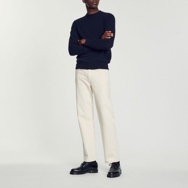 Tricot trui van merinoswol