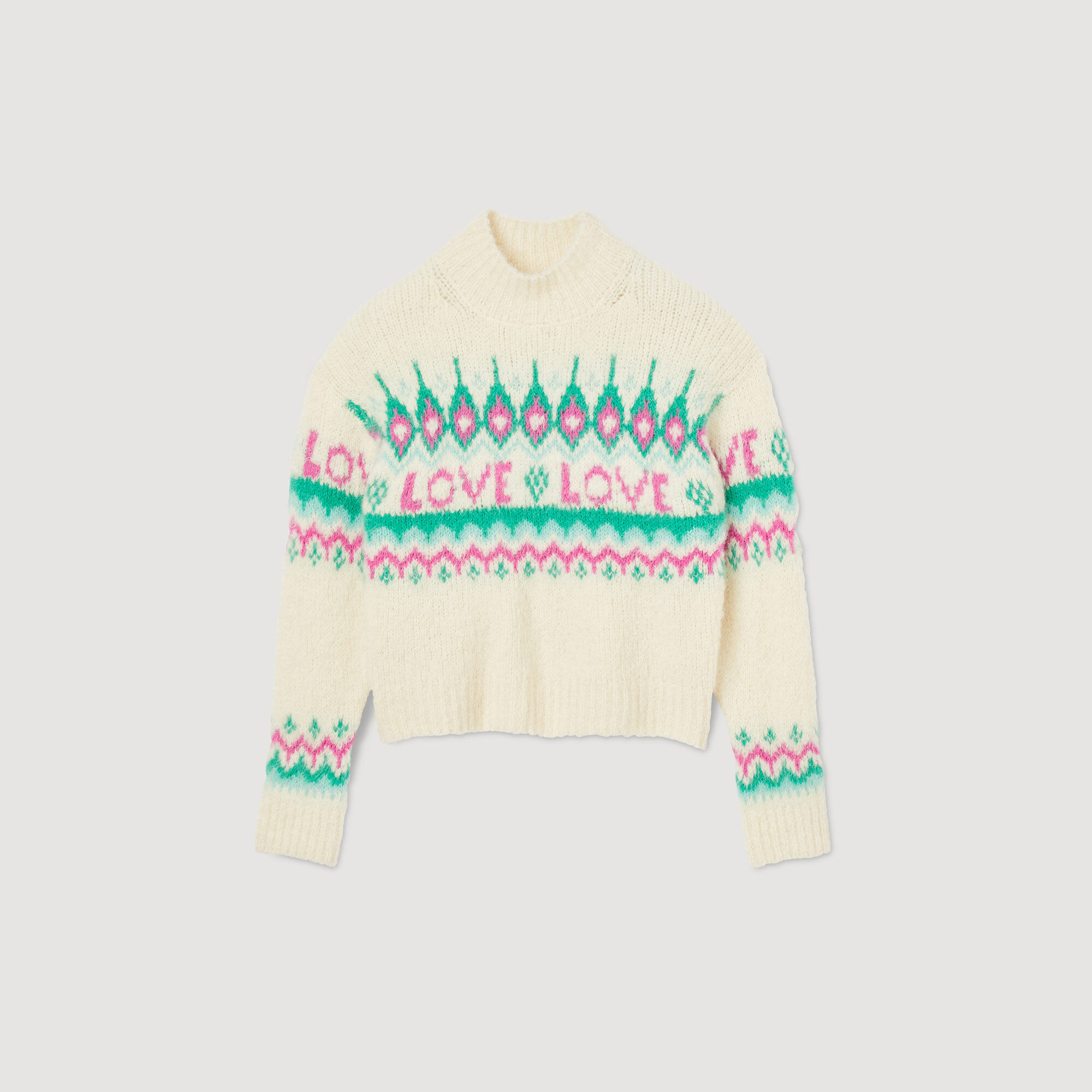 Gebreide trui LOVE