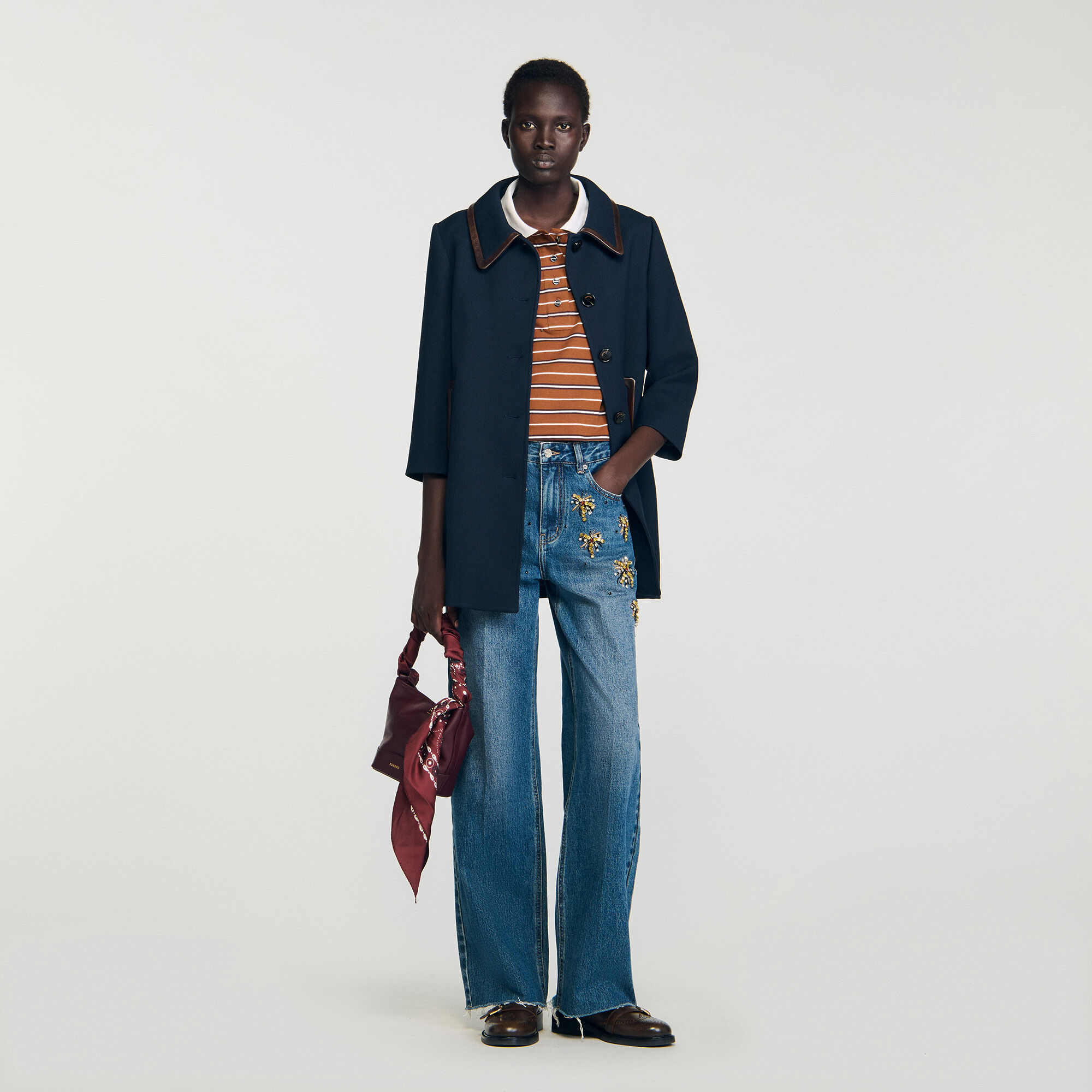 Jeans met stras