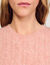 Mouwloze kabeltrui