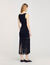 Jurk tricot met franjes