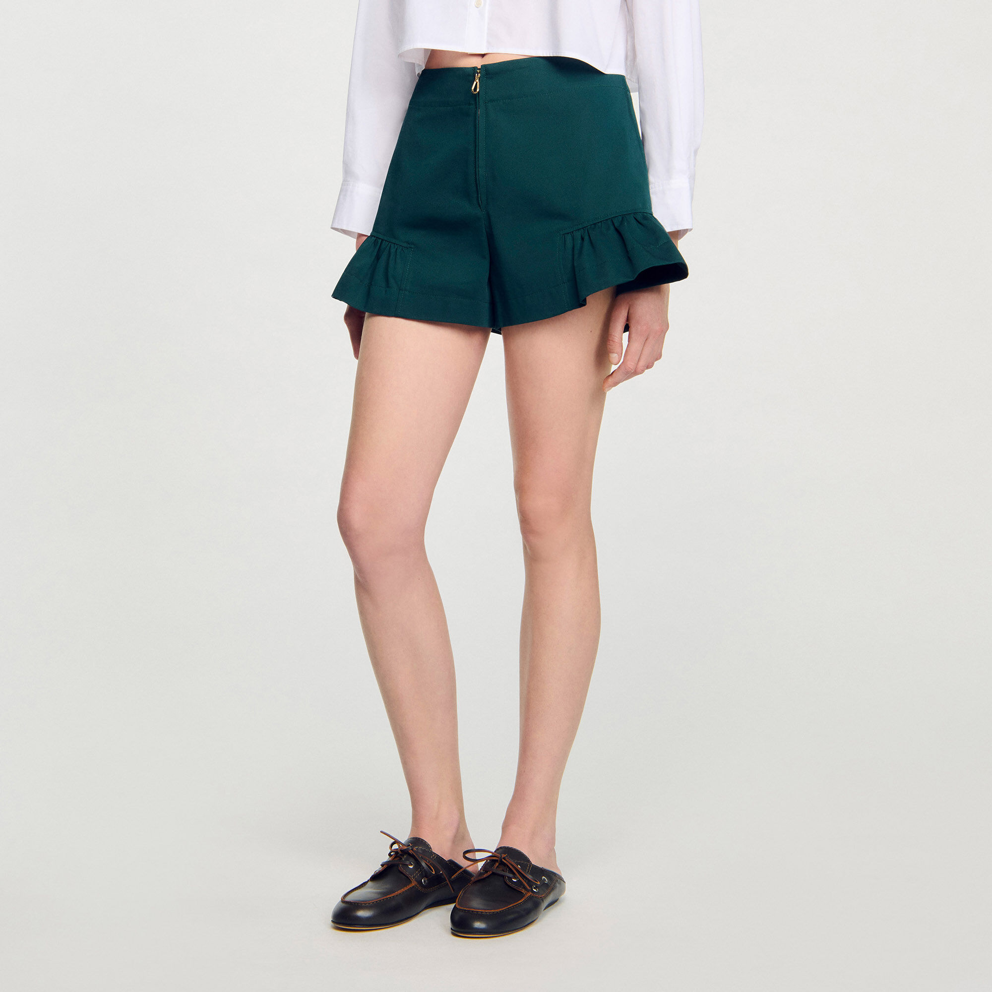 Leren mocassins
