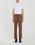 Rechte pantalon met elastiek