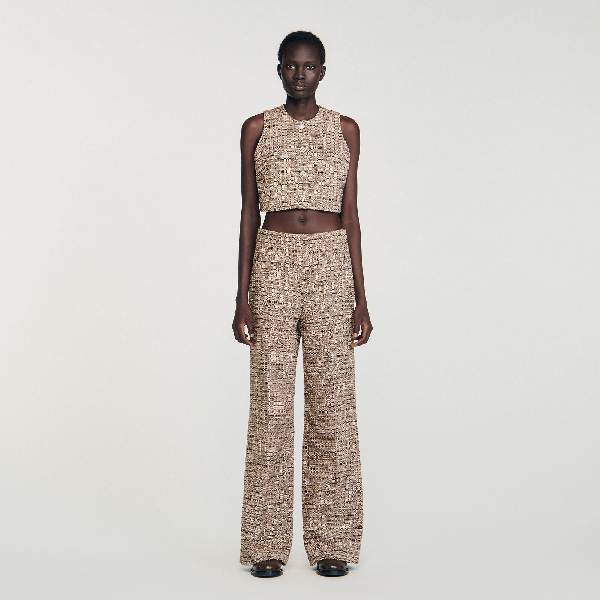 Pantalon prachtige tweed