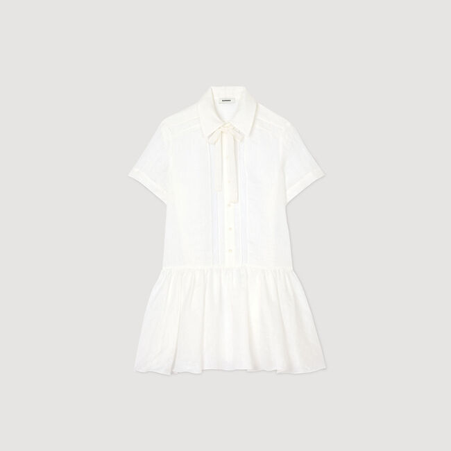 Jurk kort met kanten details