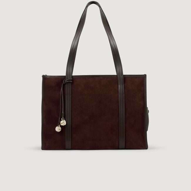 Shopper tas soepel suède