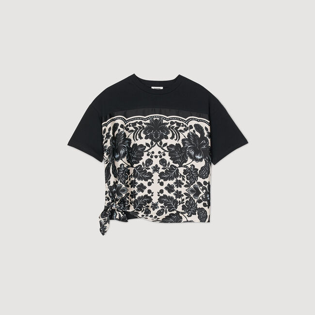 T-shirt met bloemenprint