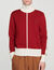 Tweekleurige cardigan van breisel