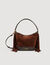 Tas bucket bag suède franjes