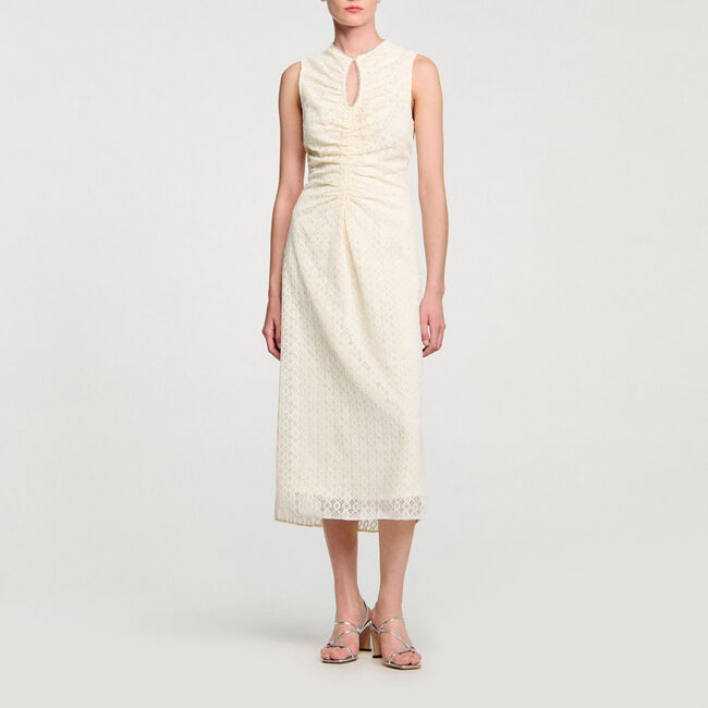 Lange jurk kant - Vrouw | Sandro