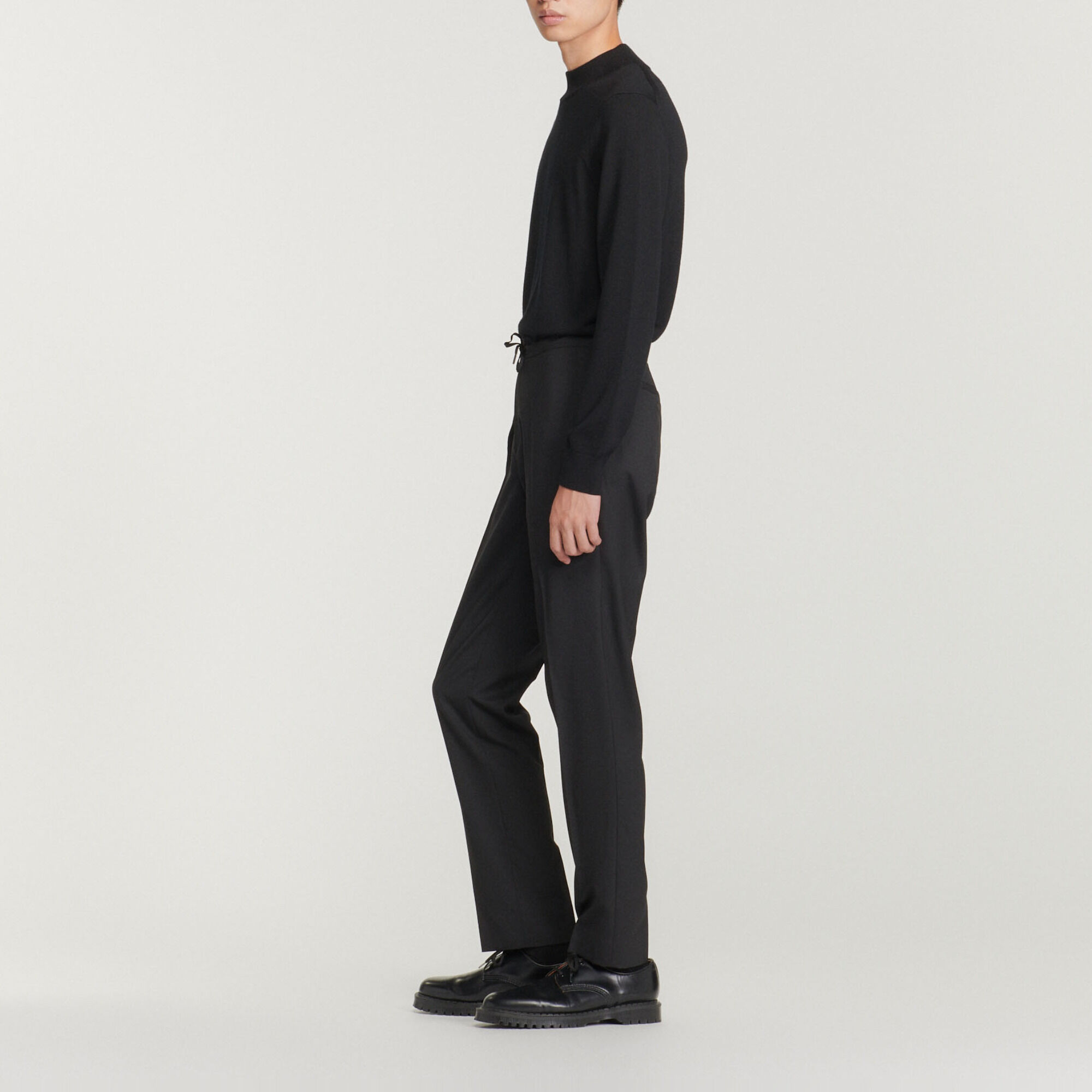 Trousers with elasticated waist