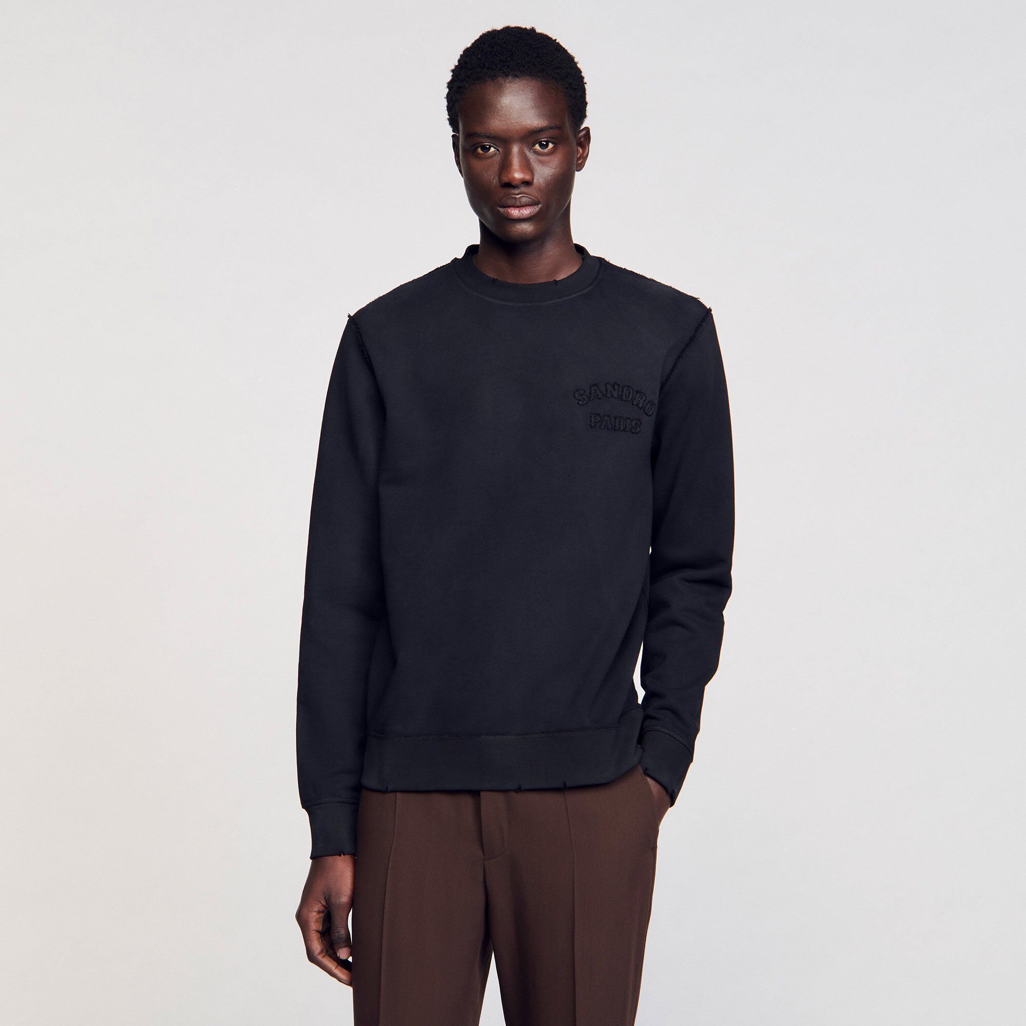 Sweatshirt met patch