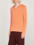 Hoody van verbleekte tricot