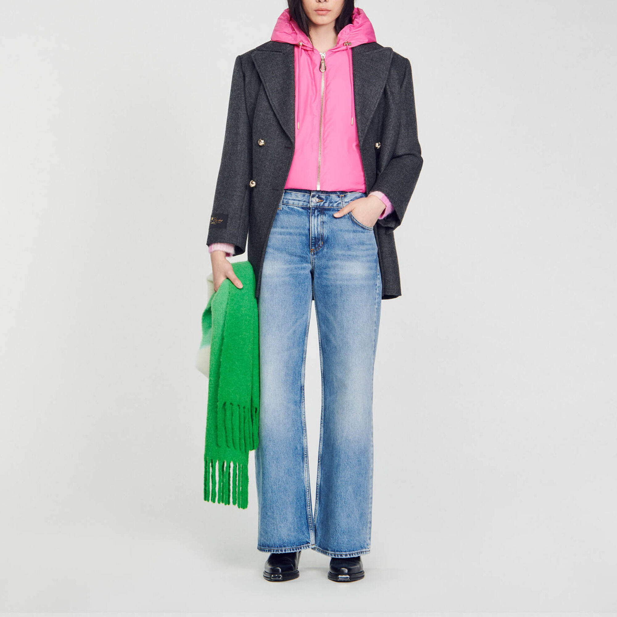 Donsjack zonder mouwen