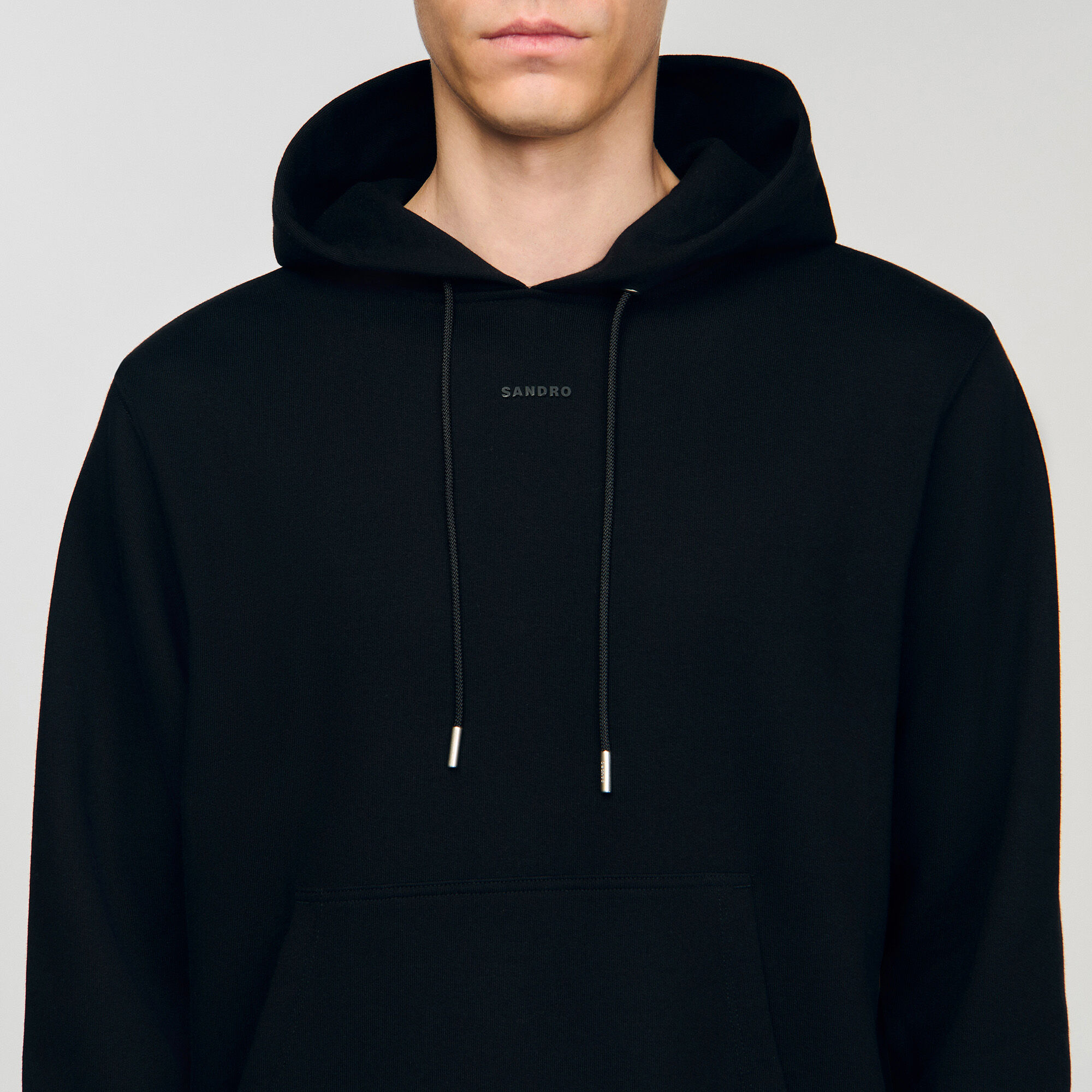 Hoodie met capuchon logo