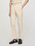 Rechte pantalon met elastiek