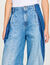 Jeans contrasterende inzetstukken