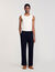Pantalon geplooid