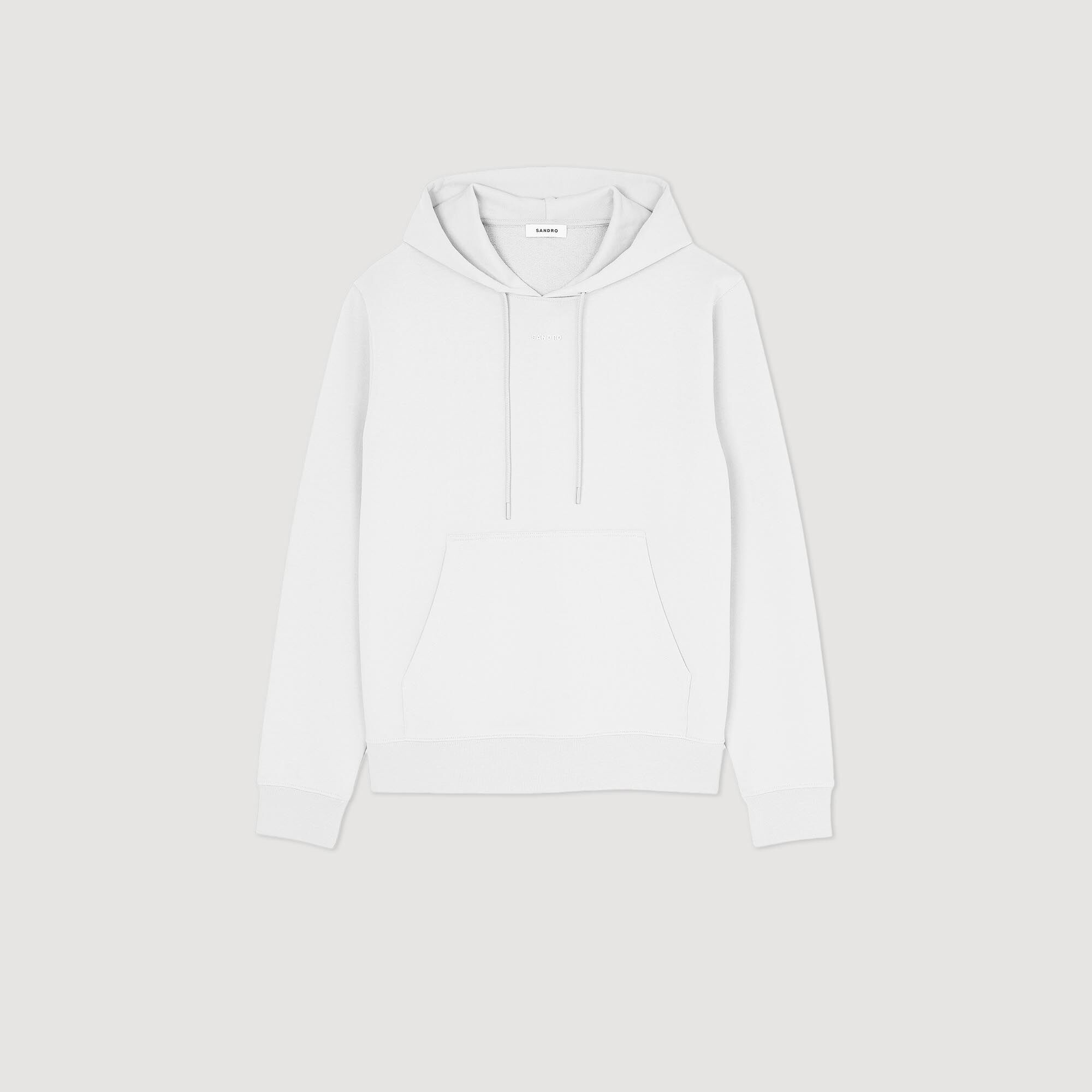 Hoodie met capuchon logo