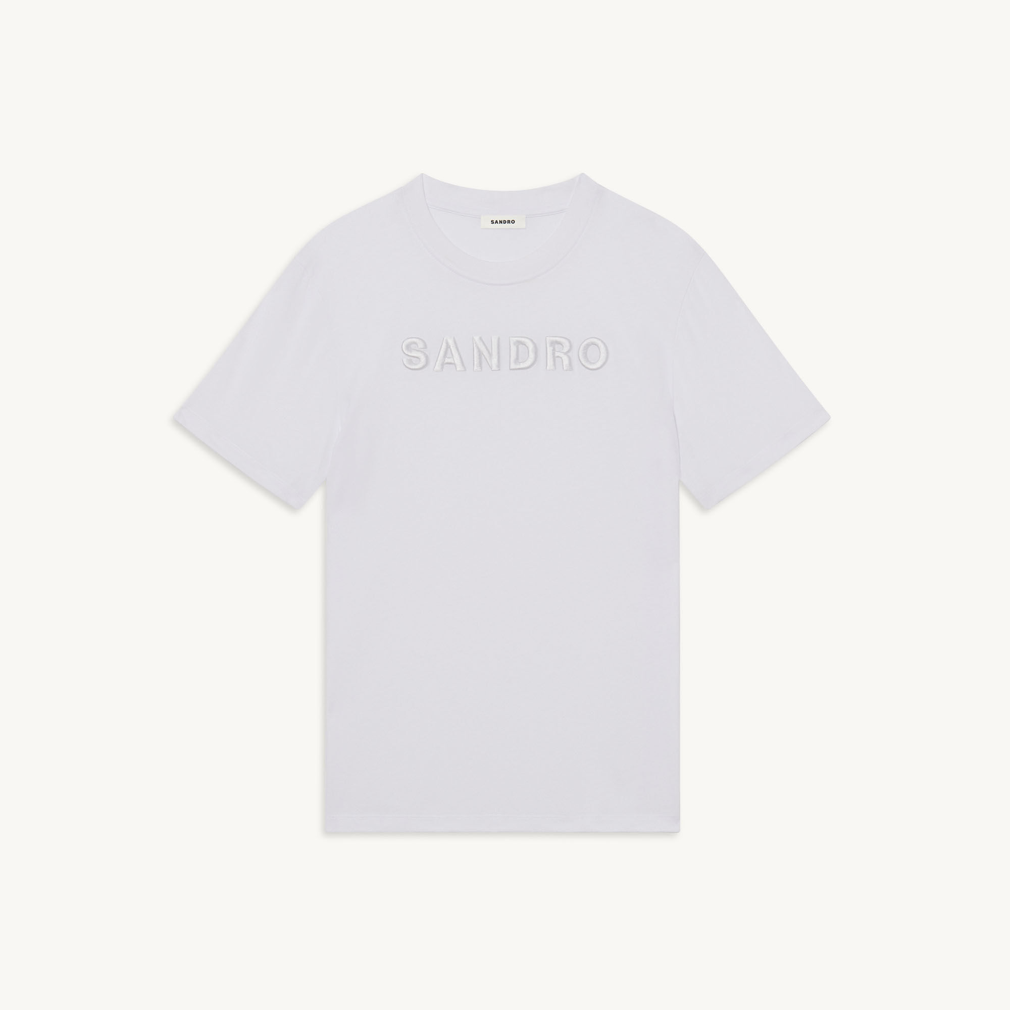 T-shirt met borduursel
