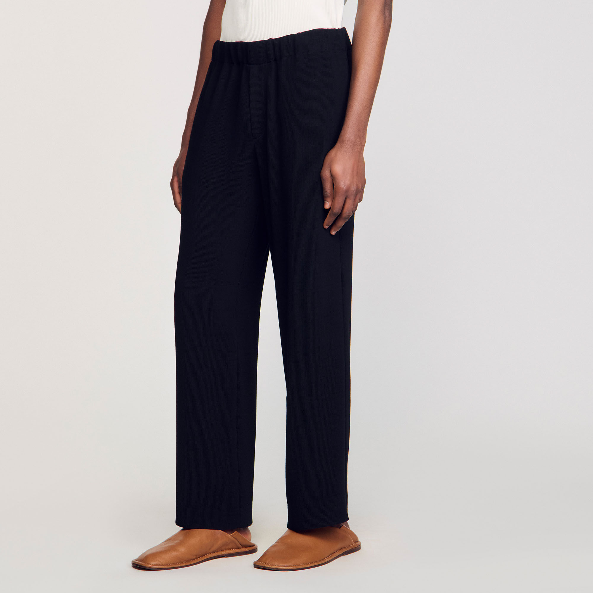 Pantalon geplooid