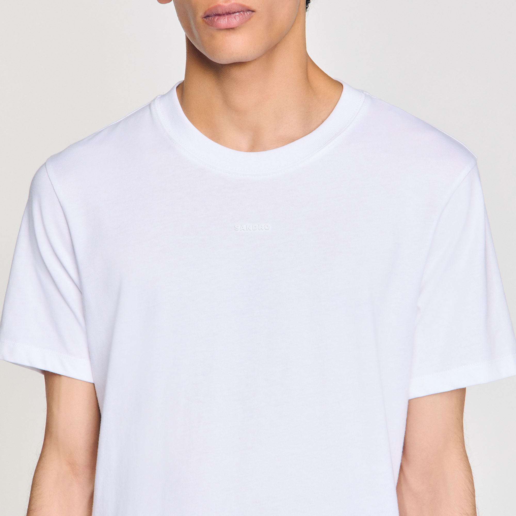 T-shirt katoen logo