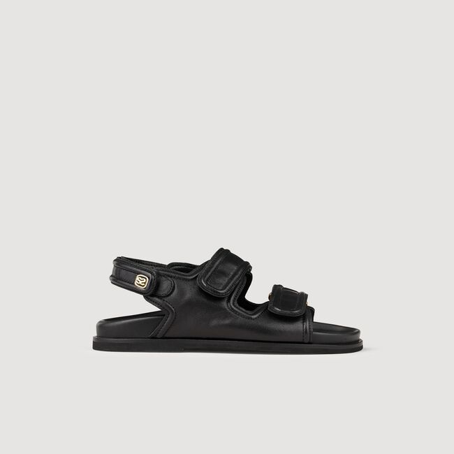 Leren sandalen