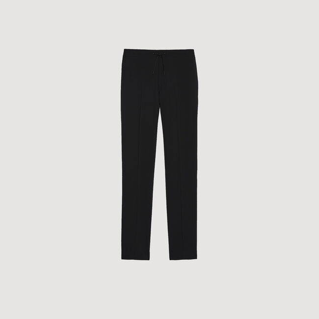 Trousers with elasticated waist