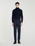 Rechte pantalon met elastiek