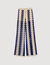Pantalon tweekleurig tricot