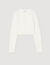 Cardigan vest kort met parels