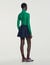 Wollen skort met knopen - Vrouw | Sandro