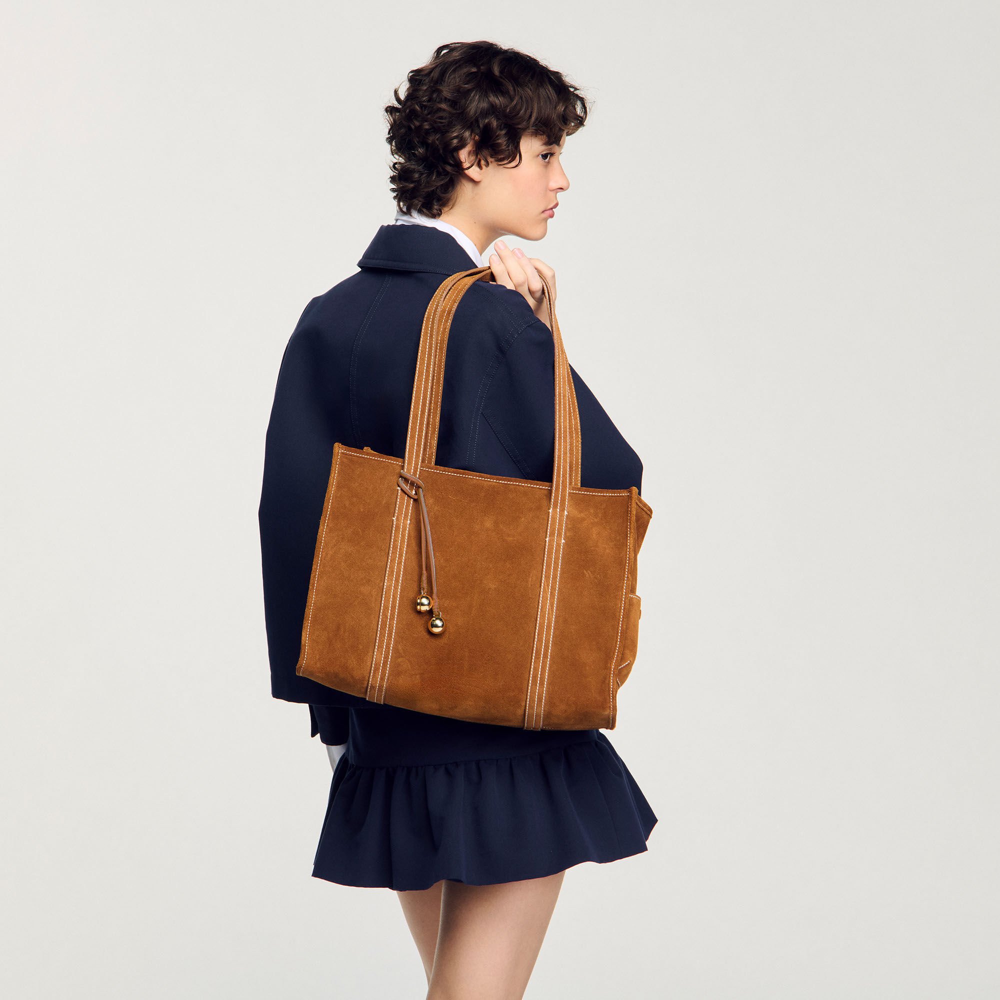 Shopper suède