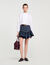 Korte overhemdblouse met strik