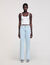 Jeans wijd stone washed