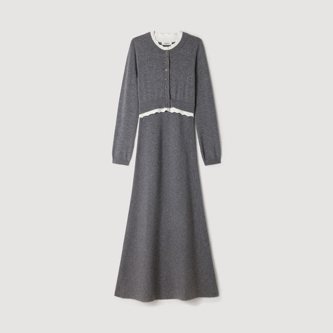 Lange 2-in-1 jurk - Vrouw | Sandro