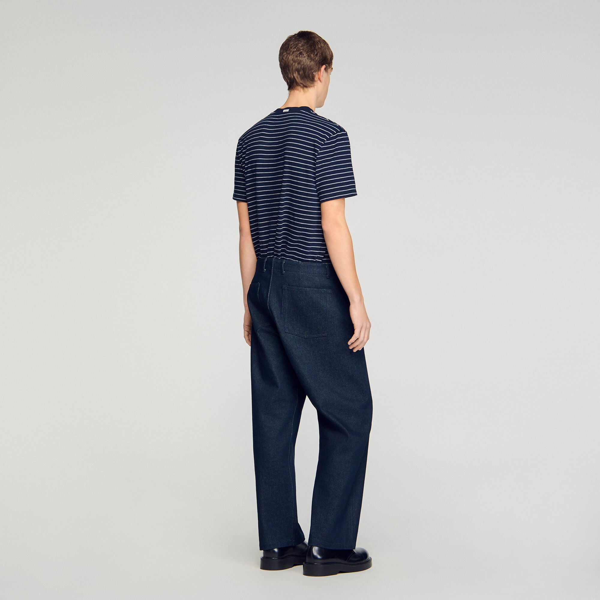 Jeans barrel fit raw