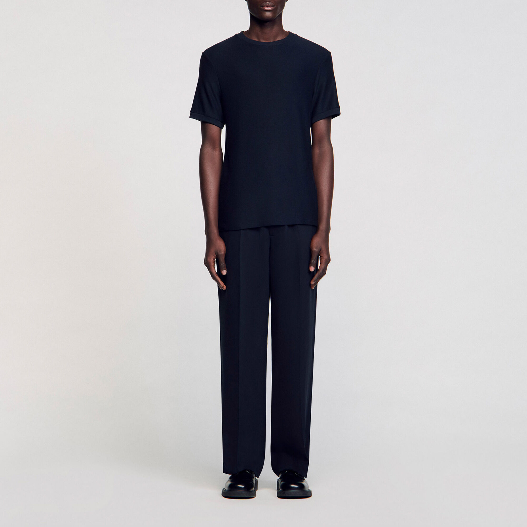 T-shirt met ronde hals - Man | Sandro