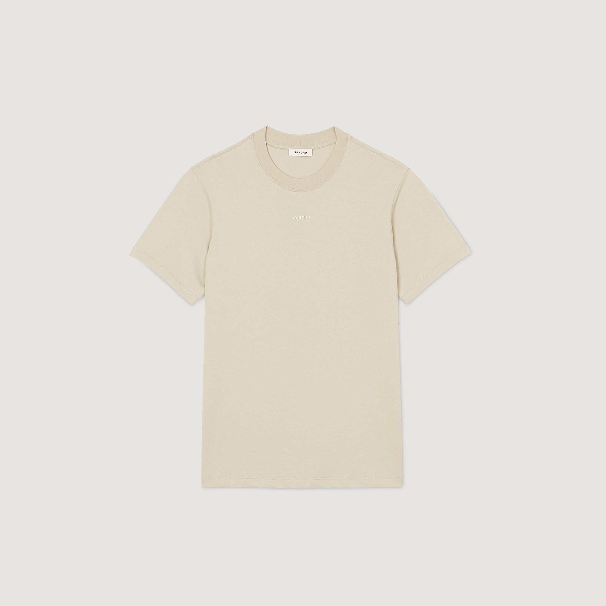 T-shirt katoen logo