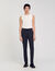 Rechte pantalon met elastiek