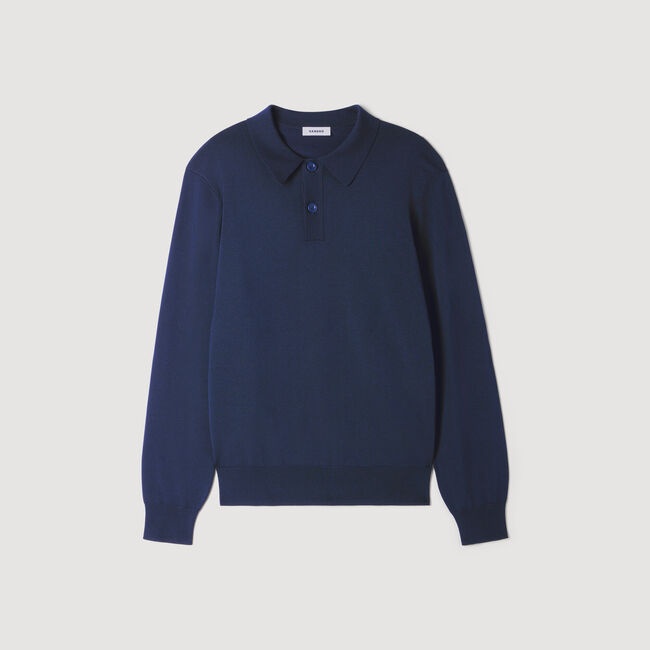 Polo met lange mouwen