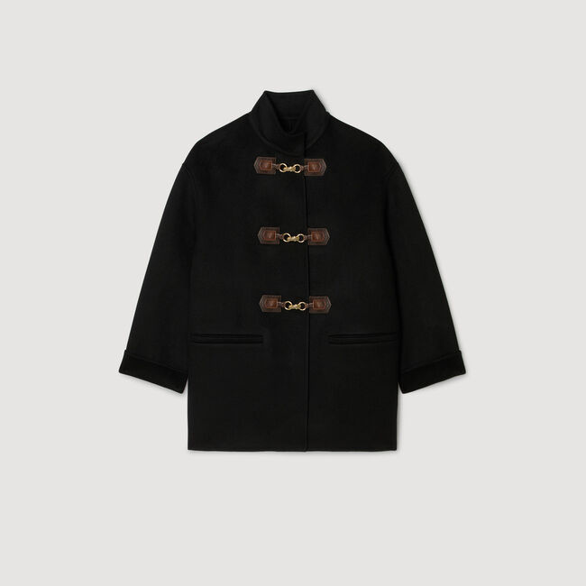 Oversized caban jas