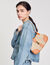 Janet tas canvas en leer