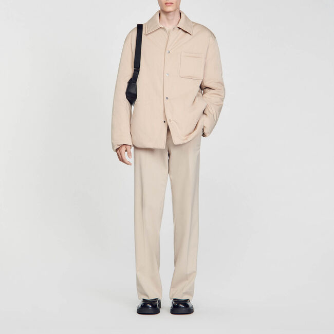 Overshirt gewatteerd