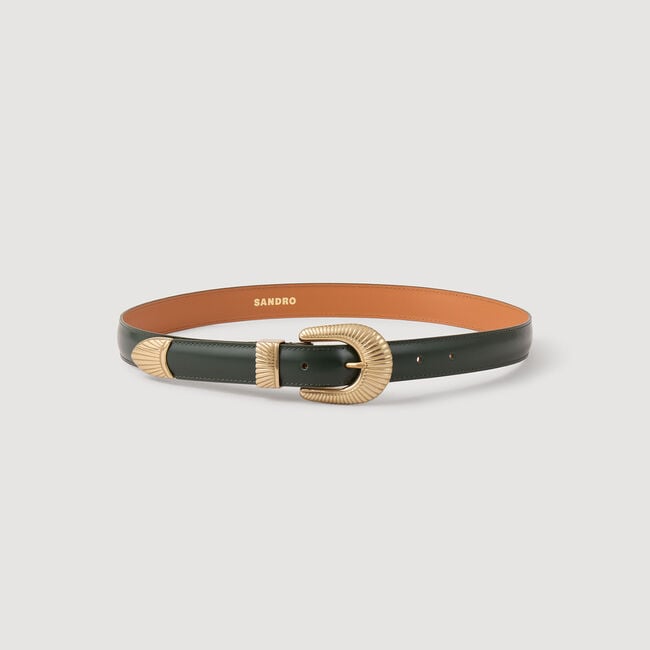 Leren riem