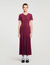 Lange tricot jurk